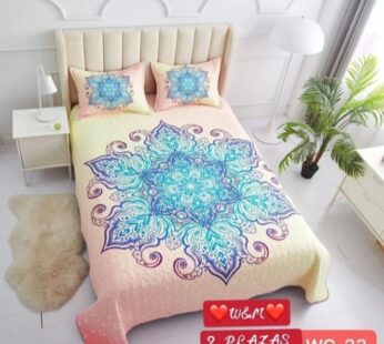 Cubrecamas De Verano Quilt 2 Plaza Colchas Variados Alejred